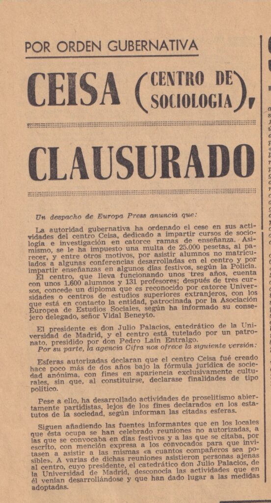 Diario Pueblo. 9 de enero de 1968.