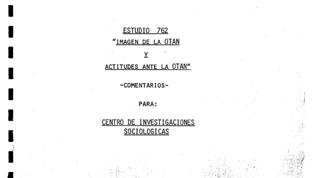 El camino hacia la OTAN: el contradictorio papel de la investigación social
